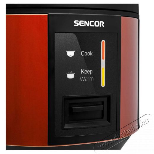 Sencor SRM 1891RD rizsfőző - piros Konyhai termékek - Konyhai kisgép (sütés / főzés / hűtés / ételkészítés) - Rizsfőző - 336105