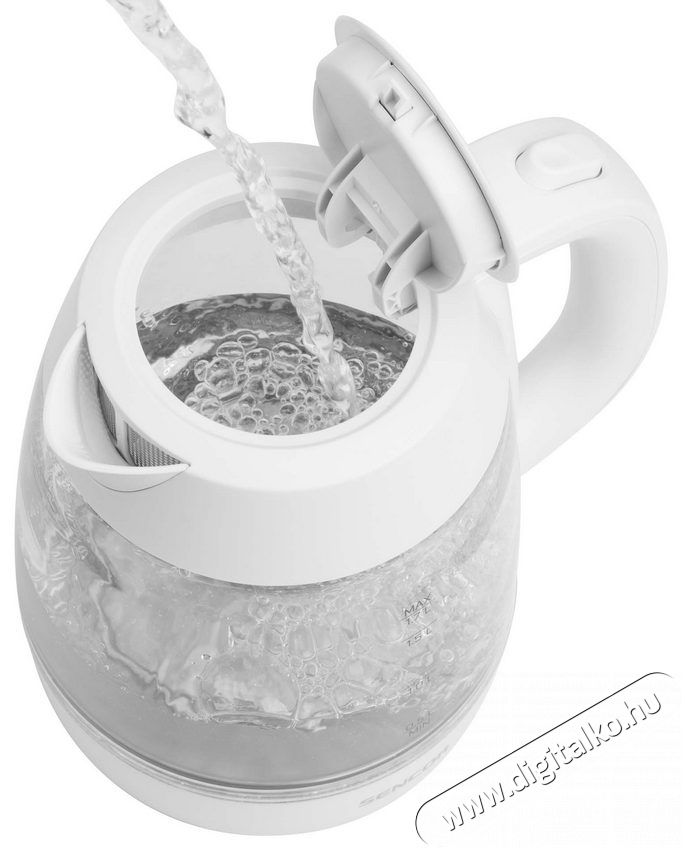 Sencor SWK 7300WH Üveg Vízforraló 1,7L Konyhai termékek - Vízforraló / teafőző - 364644