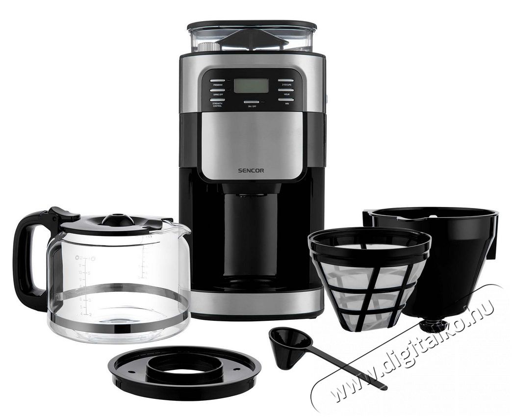 Sencor SCE 7000BK filteres kávéfőző Konyhai termékek - Kávéfőző / kávéörlő / kiegészítő - Filteres kávéfőző - 361480