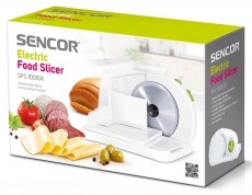 Sencor SFS 1001GR Elektromos élelmiszer szeletelő Konyhai termékek - Konyhai kisgép (előkészítés / feldolgozás) - Szeletelő / reszelő gép - 270407
