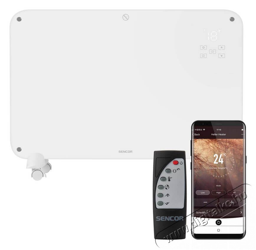 Sencor SCF 4200WH konvektor Háztartás / Otthon / Kültér - Fűtés - Konvektor - 351531