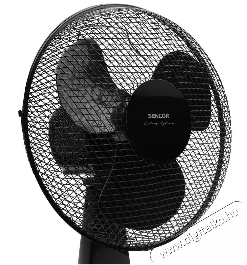 Sencor SFE 3011BK asztali ventilátor Háztartás / Otthon / Kültér - Ventilátor / Légkondicionáló - Asztali ventilátor - 336088
