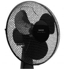 Sencor SFE 3011BK asztali ventilátor Háztartás / Otthon / Kültér - Ventilátor / Légkondicionáló - Asztali ventilátor - 336088