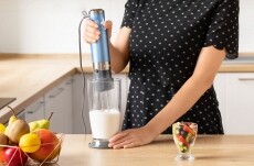 Sencor SHB 5602BL-EUE3 4in1 botmixer szett - kék Konyhai termékek - Konyhai kisgép (előkészítés / feldolgozás) - Botmixer - 354922