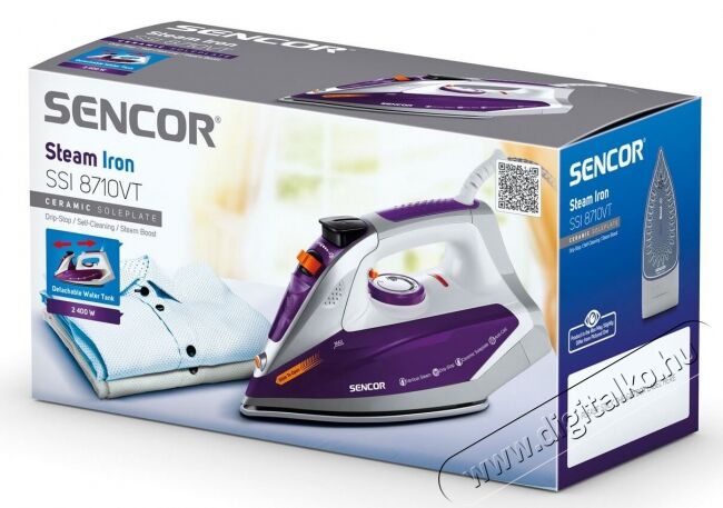 Sencor SSI 8710VT gőzölős vasaló Háztartás / Otthon / Kültér - Vasaló - Vasaló - 336107
