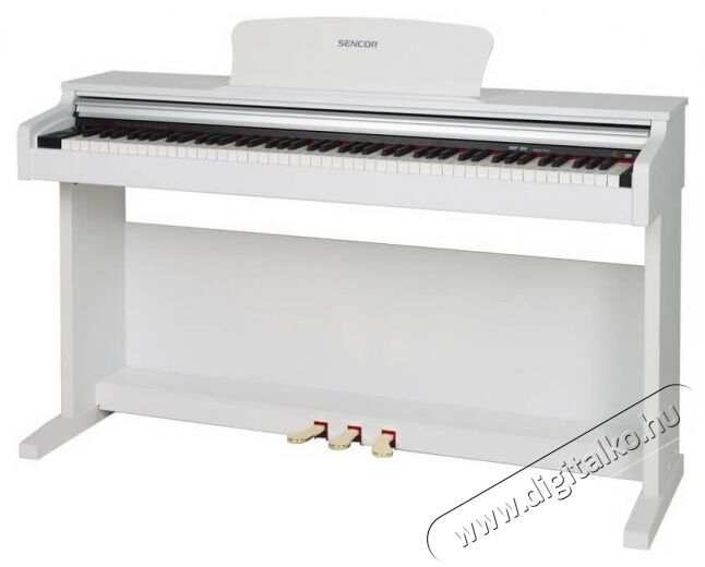 Sencor SDP 200 WH digitális zongora Audio-Video / Hifi / Multimédia - Hangszer - 336058