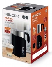 Sencor SMF 4000BK Tejhabosító-melegítő - fekete Konyhai termékek - Kávéfőző / kávéörlő / kiegészítő - Tejhabosító - 353307
