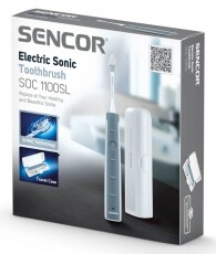 Sencor SOC 1100SL szónikus elektromos fogkefe Szépségápolás / Egészség - Száj / fog ápolás - Elektromos fogkefe - 331875