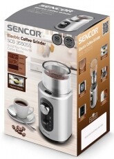 Sencor SCG 3550SS Kávédaráló Konyhai termékek - Kávéfőző / kávéörlő / kiegészítő - Kávédaráló / őrlő - 364570