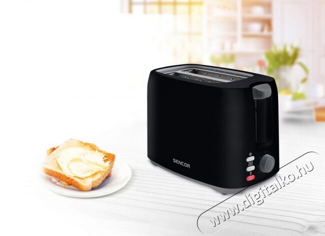 Sencor STS 2607BK kenyérpirító Konyhai termékek - Konyhai kisgép (sütés / főzés / hűtés / ételkészítés) - Kenyérpirító - 346091