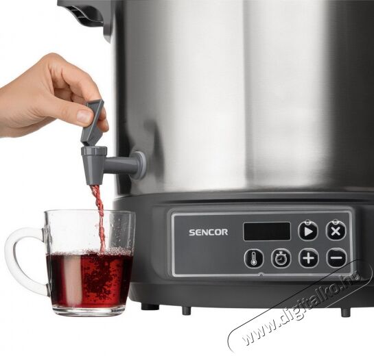 Sencor SPP 3200SS Elektromos főzőedény Konyhai termékek - Konyhai kisgép (sütés / főzés / hűtés / ételkészítés) - Légkeveréses főzőgép / elektromos kukta / multifunkciós sütő - 352029