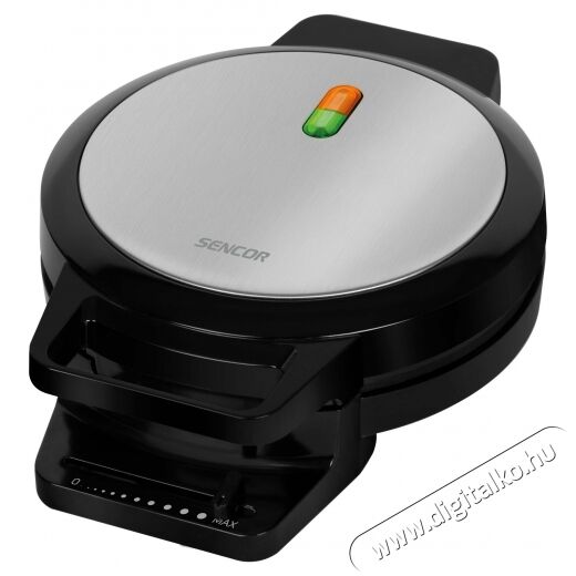 Sencor SWF 1010BK Gofrisütő Konyhai termékek - Konyhai kisgép (sütés / főzés / hűtés / ételkészítés) - Melegszendvics / gofri sütő - 353672
