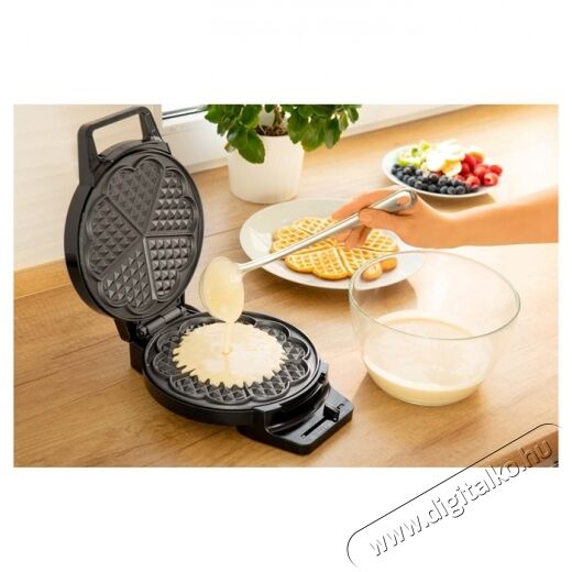 Sencor SWF 1010BK Gofrisütő Konyhai termékek - Konyhai kisgép (sütés / főzés / hűtés / ételkészítés) - Melegszendvics / gofri sütő - 353672
