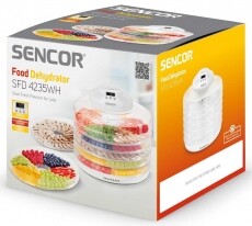 Sencor SFD 4235WH gyümölcsaszaló Konyhai termékek - Konyhai kisgép (sütés / főzés / hűtés / ételkészítés) - Gyümölcsaszaló - 336085