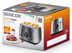 Sencor STS 5070SS kenyérpirító Konyhai termékek - Konyhai kisgép (sütés / főzés / hűtés / ételkészítés) - Kenyérpirító - 330727