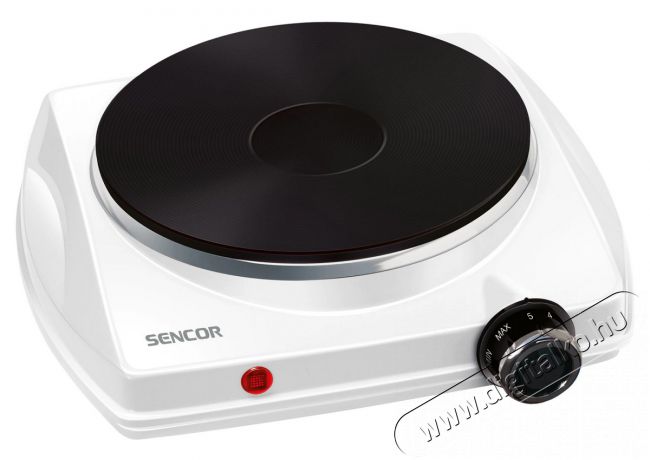 Sencor SCP 1503WH-EUE4 elektromos főzőlap - fehér Konyhai termékek - Sütő-főzőlap, tűzhely (szabadonálló) - Elektromos főzőlap (szabadonálló) - 371785