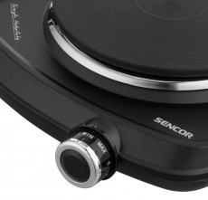 Sencor SCP 1504BK-EUE4 elektromos főzőlap - fekete Konyhai termékek - Sütő-főzőlap, tűzhely (szabadonálló) - Elektromos főzőlap (szabadonálló) - 371786