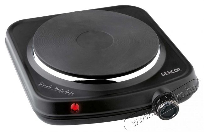 Sencor SCP 1504BK-EUE4 elektromos főzőlap - fekete Konyhai termékek - Sütő-főzőlap, tűzhely (szabadonálló) - Elektromos főzőlap (szabadonálló) - 371786