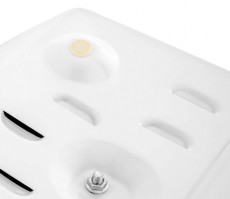 Sencor SCP 2253WH-EUE4 elektromos főzőlap - fehér Konyhai termékek - Sütő-főzőlap, tűzhely (szabadonálló) - Elektromos főzőlap (szabadonálló) - 371787