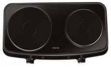 Sencor SCP 2254BK-EUE4 elektromos főzőlap - fekete Konyhai termékek - Sütő-főzőlap, tűzhely (szabadonálló) - Elektromos főzőlap (szabadonálló) - 371788