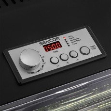 Sencor SFD 6601BK Aszalógép Konyhai termékek - Konyhai kisgép (sütés / főzés / hűtés / ételkészítés) - Gyümölcsaszaló - 371790
