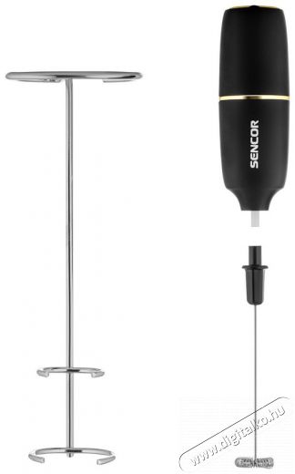 Sencor SMF 1010BK Tejhabosító Konyhai termékek - Kávéfőző / kávéörlő / kiegészítő - Tejhabosító - 371801