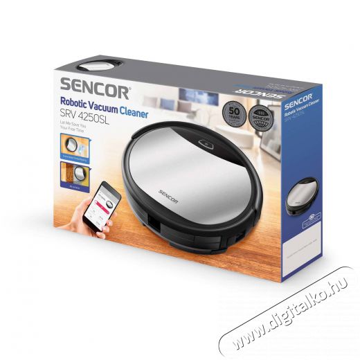 Sencor SRV 4250SL-EUE3 Robotporszívó Háztartás / Otthon / Kültér - Porszívó / takarítógép - Robotporszívó - 371805