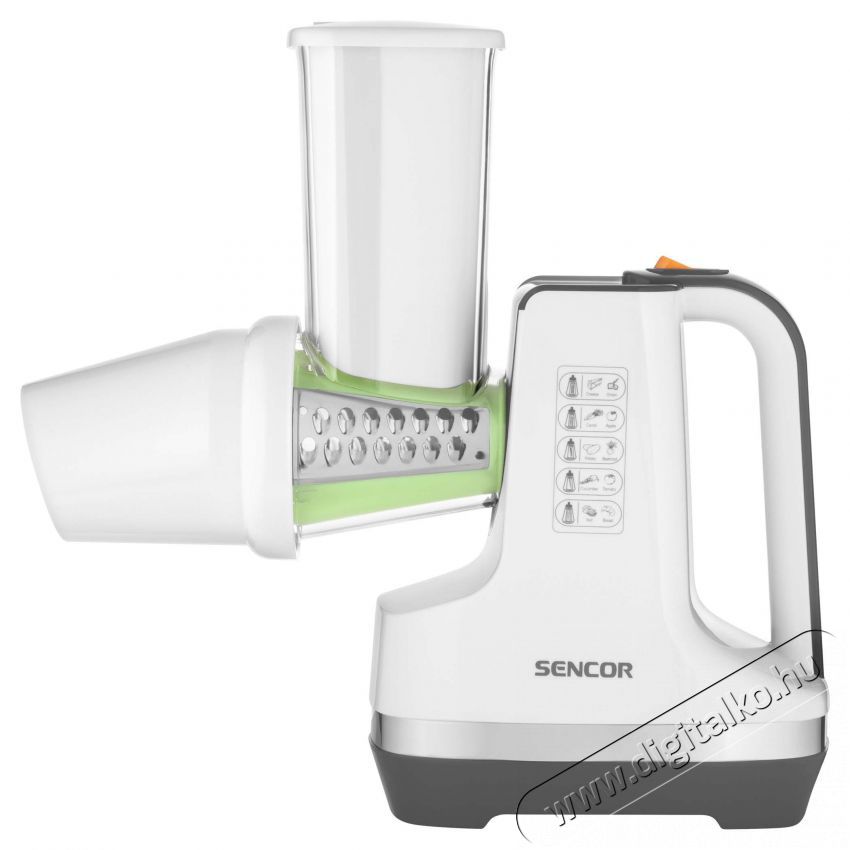 Sencor SSG 4500WH Elektromos szeletelő - fehér Konyhai termékek - Konyhai kisgép (előkészítés / feldolgozás) - Szeletelő / reszelő gép - 371807
