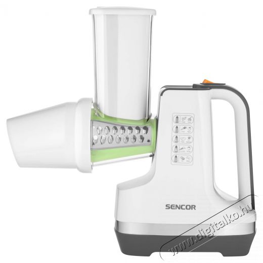 Sencor SSG 4500WH Elektromos szeletelő - fehér Konyhai termékek - Konyhai kisgép (előkészítés / feldolgozás) - Szeletelő / reszelő gép - 371807