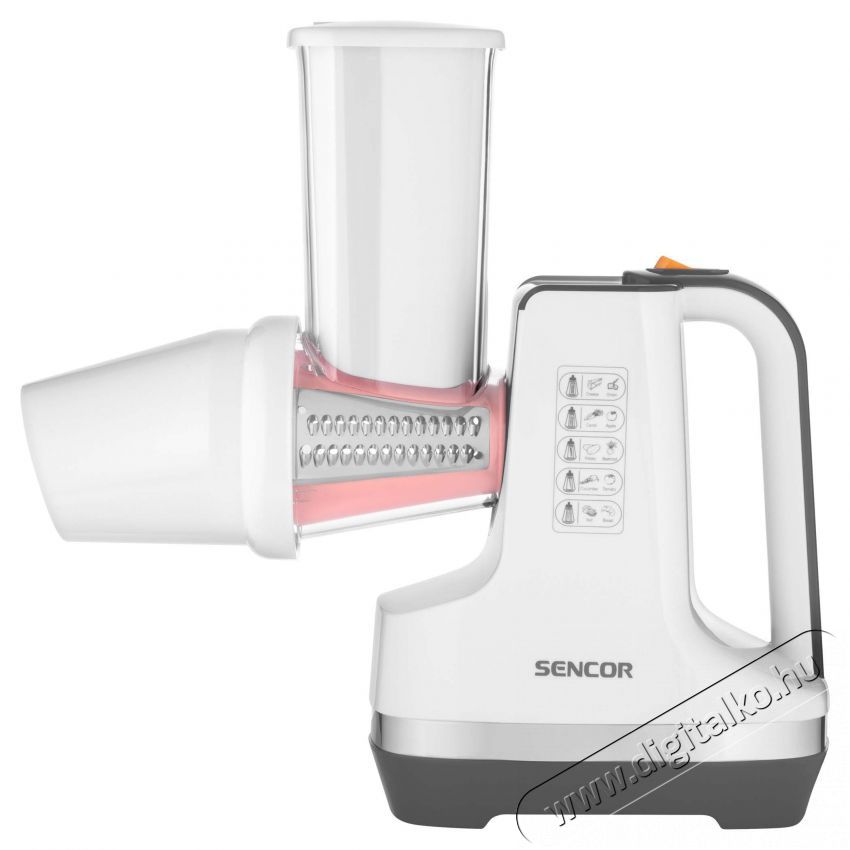Sencor SSG 4500WH Elektromos szeletelő - fehér Konyhai termékek - Konyhai kisgép (előkészítés / feldolgozás) - Szeletelő / reszelő gép - 371807