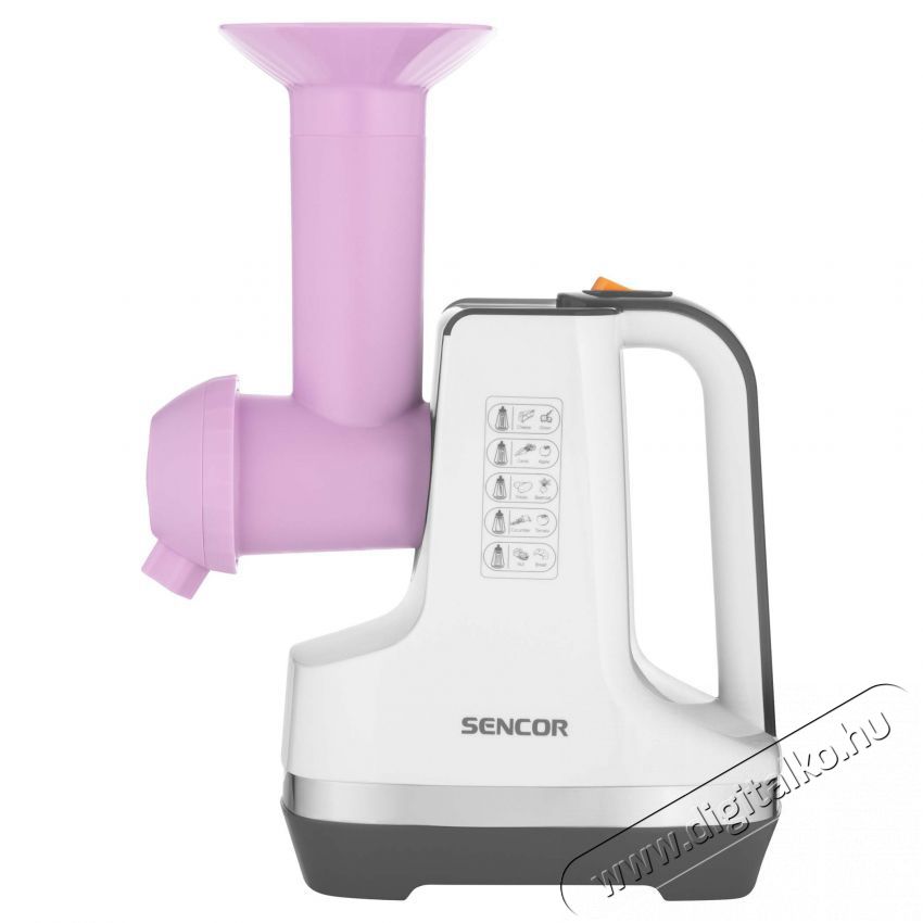 Sencor SSG 4500WH Elektromos szeletelő - fehér Konyhai termékek - Konyhai kisgép (előkészítés / feldolgozás) - Szeletelő / reszelő gép - 371807
