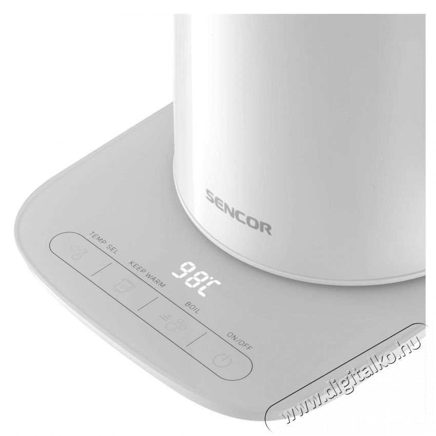 Sencor SWK 1591WH V&iacute;zforral&oacute; 1.5l - feh&eacute;r Konyhai term&eacute;kek - V&iacute;zforral&oacute; / teafőző - 371813