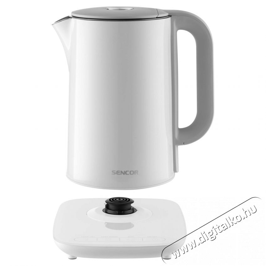 Sencor SWK 1591WH V&iacute;zforral&oacute; 1.5l - feh&eacute;r Konyhai term&eacute;kek - V&iacute;zforral&oacute; / teafőző - 371813