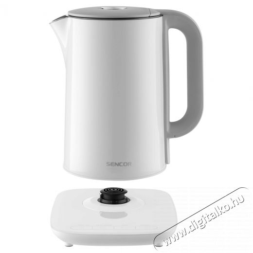 Sencor SWK 1591WH V&iacute;zforral&oacute; 1.5l - feh&eacute;r Konyhai term&eacute;kek - V&iacute;zforral&oacute; / teafőző - 371813