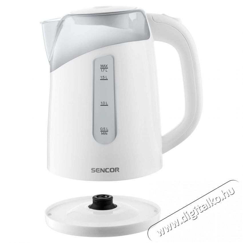Sencor SWK 1700WH Vízforraló 1.7L - fehér Konyhai termékek - Vízforraló / teafőző - 371815