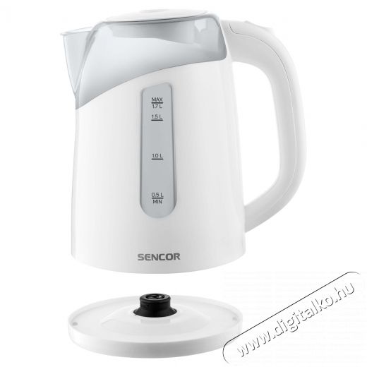 Sencor SWK 1700WH Vízforraló 1.7L - fehér Konyhai termékek - Vízforraló / teafőző - 371815