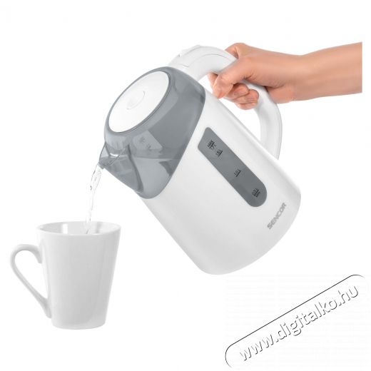 Sencor SWK 1700WH Vízforraló 1.7L - fehér Konyhai termékek - Vízforraló / teafőző - 371815