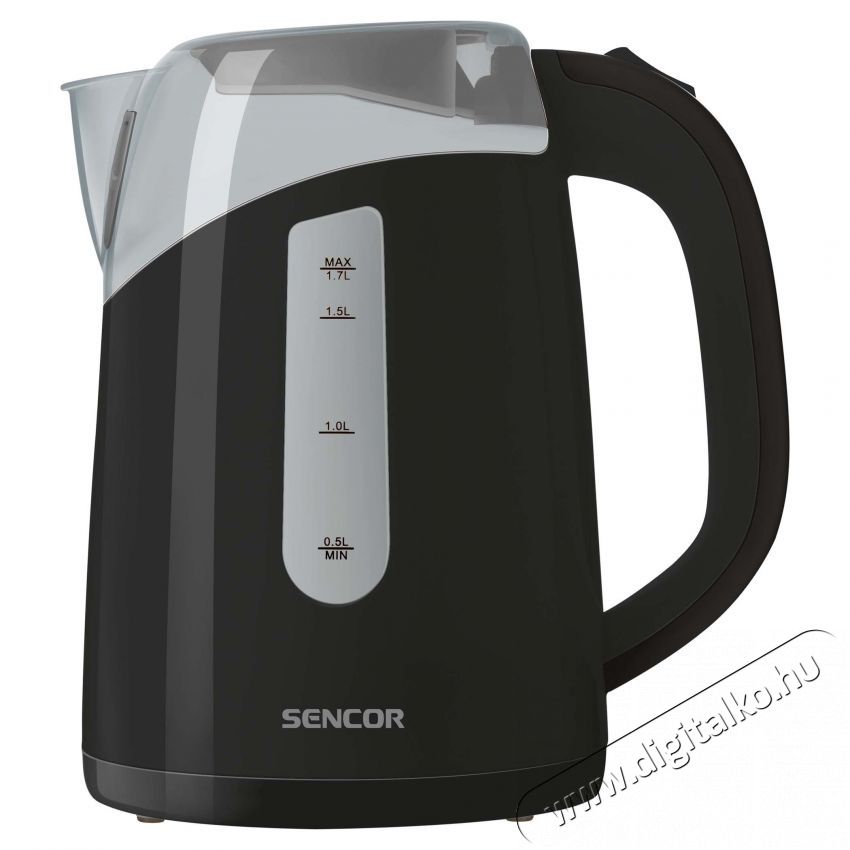 Sencor SWK 1701BK Vízforraló 1,7L - fekete Konyhai termékek - Vízforraló / teafőző - 371816