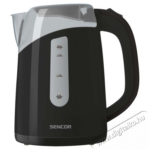 Sencor SWK 1701BK Vízforraló 1,7L - fekete Konyhai termékek - Vízforraló / teafőző - 371816