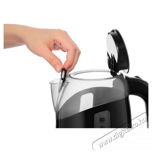 Sencor SWK 1701BK Vízforraló 1,7L - fekete Konyhai termékek - Vízforraló / teafőző - 371816