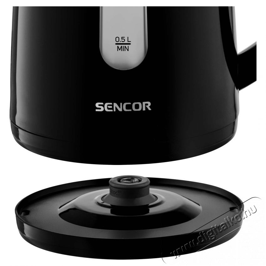Sencor SWK 1701BK Vízforraló 1,7L - fekete Konyhai termékek - Vízforraló / teafőző - 371816