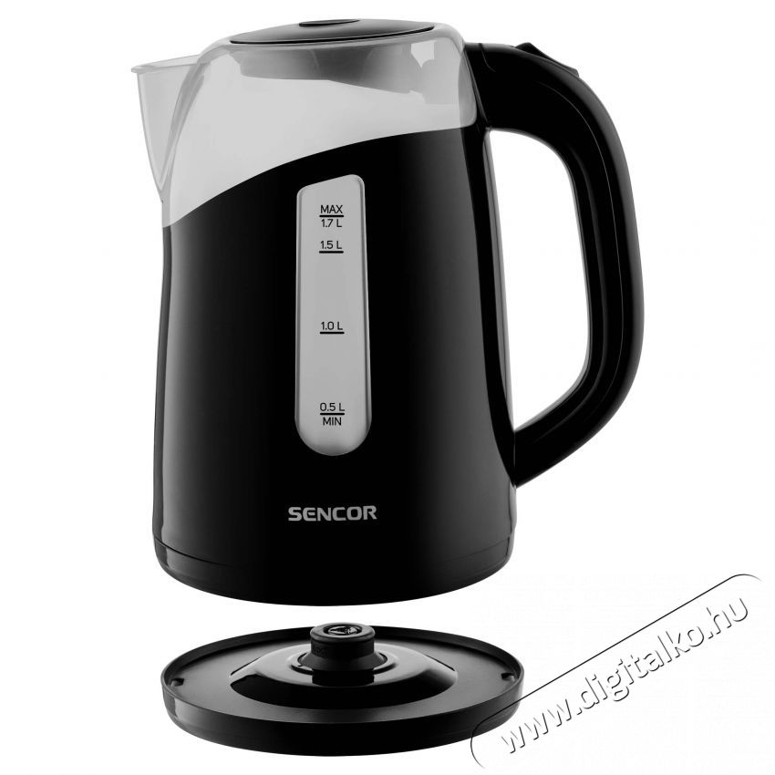 Sencor SWK 1701BK Vízforraló 1,7L - fekete Konyhai termékek - Vízforraló / teafőző - 371816