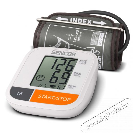 Sencor SBP 6800WH Vérnyomásmérő Szépségápolás / Egészség - Vérnyomásmérő - Felkaros vérnyomásmérő - 364564