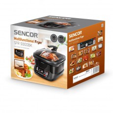 Sencor SFR 9300BK Multifunkciós sütő - fekete Konyhai termékek - Sütő-főzőlap, tűzhely (szabadonálló) - Mini sütő / mini grill / mini konyha - 364588