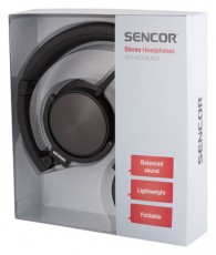 Sencor SEP 433 BLACK FEJHALLGATÓ Audio-Video / Hifi / Multimédia - Fül és Fejhallgatók - Fejhallgató - 374083