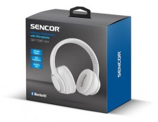 Sencor SEP 710BT WH FEJHALLGATÓ BLUETOOTH Audio-Video / Hifi / Multimédia - Fül és Fejhallgatók - Fejhallgató - 374085