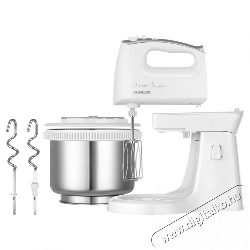 Sencor SHM 6206SS tálas kézi mixer Konyhai termékek - Konyhai kisgép (előkészítés / feldolgozás) - Tálas mixer - 371798