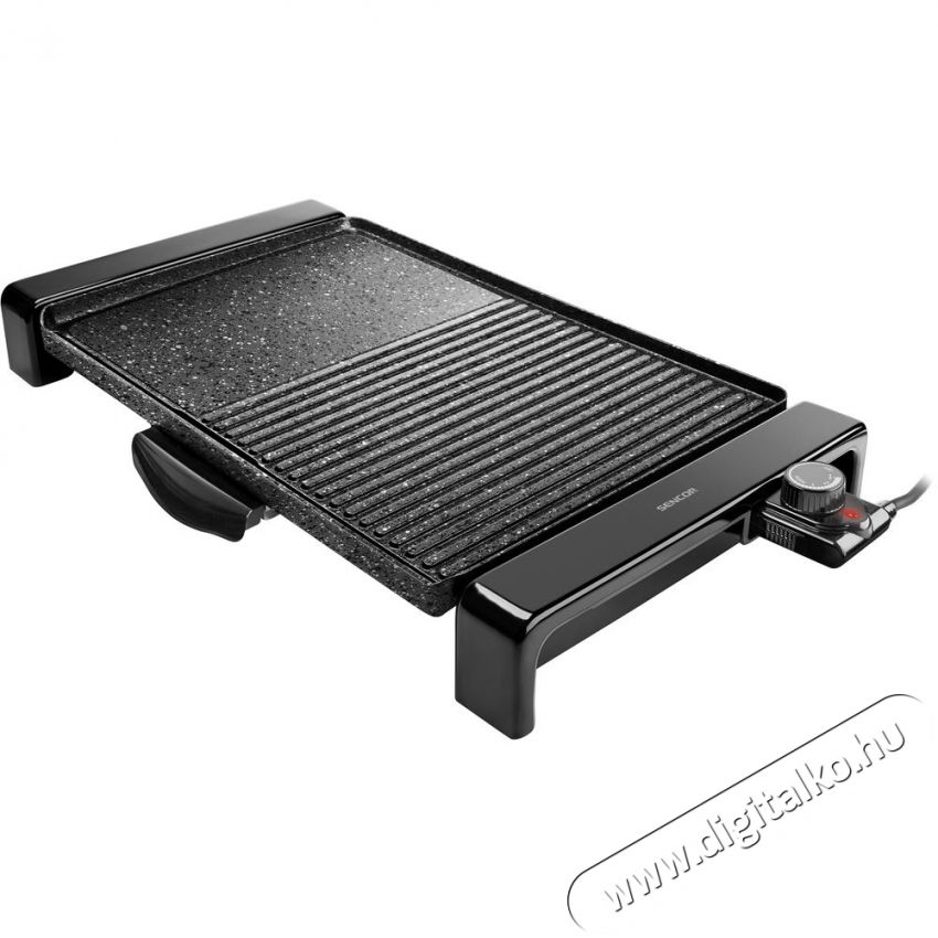 Sencor SBG 108BK asztali grill Konyhai termékek - Konyhai kisgép (sütés / főzés / hűtés / ételkészítés) - Kontakt grill sütő / sütőlap - 376681