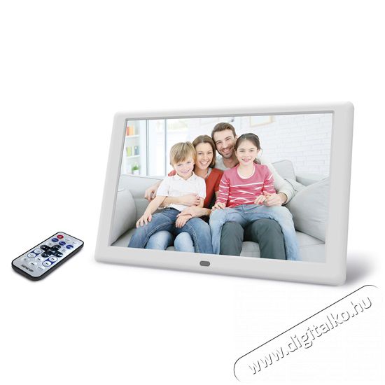 Sencor SDF 1080 W digitális fotókeret - fehér Háztartás / Otthon / Kültér - Lakásfelszerelés - Digitális képkeret - 376701