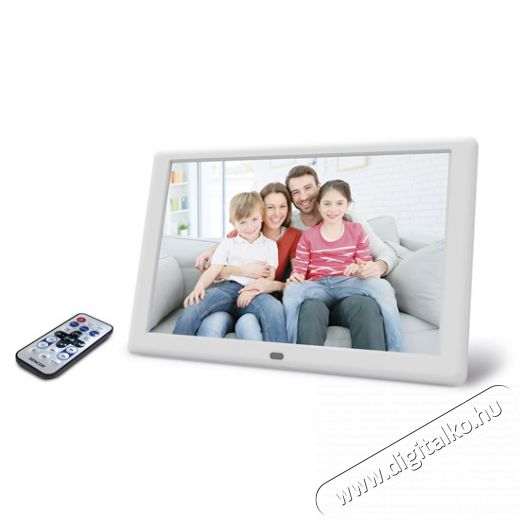 Sencor SDF 1080 W digitális fotókeret - fehér Háztartás / Otthon / Kültér - Lakásfelszerelés - Digitális képkeret - 376701